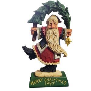 Vintage David Fykman Santa Claus Limited Edition Figure 1997